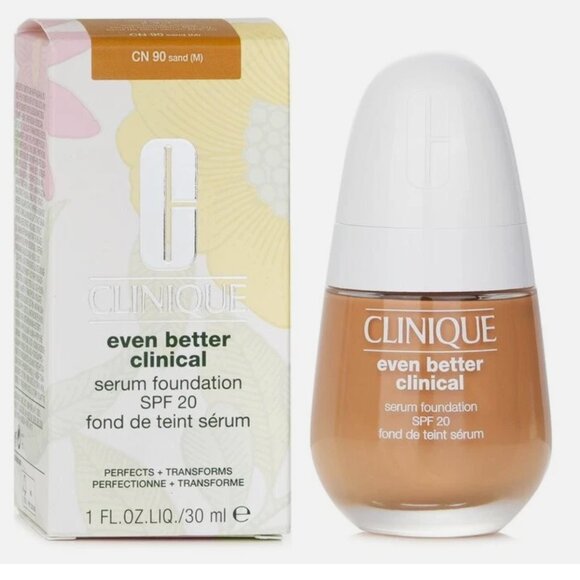 Clinique Even Better Clinical Serum Foundation SPF 20* ~ CN 90 Sand(M) 1oz NIB - Picture 2 of 12
